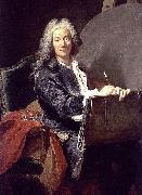 Aved, Jacques-Andre-Joseph Portrait of Pierre-Jacques Cazes oil painting reproduction